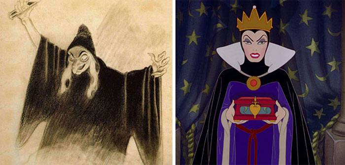 The Evil Queen In Snow White And The Seven Dwarfs (1937)