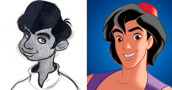 Here’s How 25 Disney Characters Looked In Their Original Concept Art