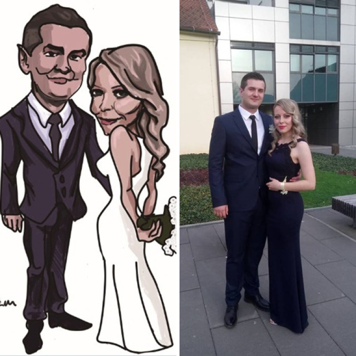 I Draw Portraits Into Caricatures/Cartoons