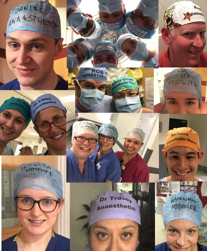 One Doctor's 'Awkward' Decision To Write His Name On His Scrub Cap Is Changing Safety In Hospitals Around The World