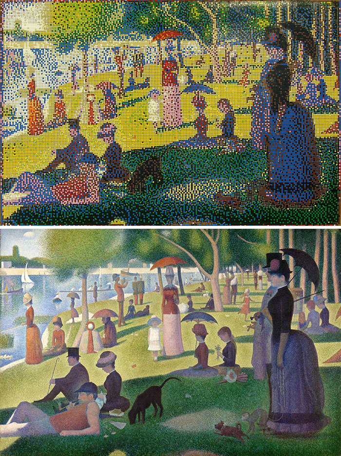 Georges Seurat's Sunday Afternoon On The Island Of La Grande Jatte