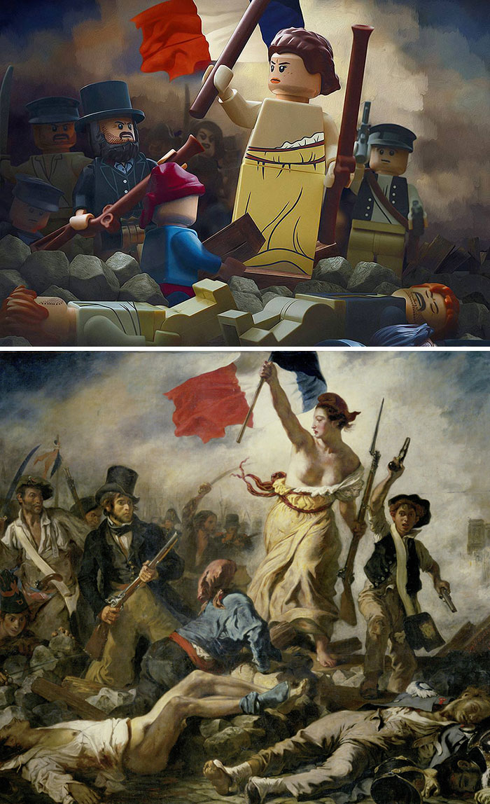 Eugène Delacroix's Liberty Leading The People