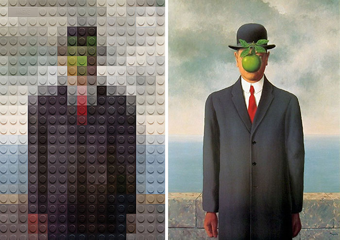 René Magritte's The Son Of Man