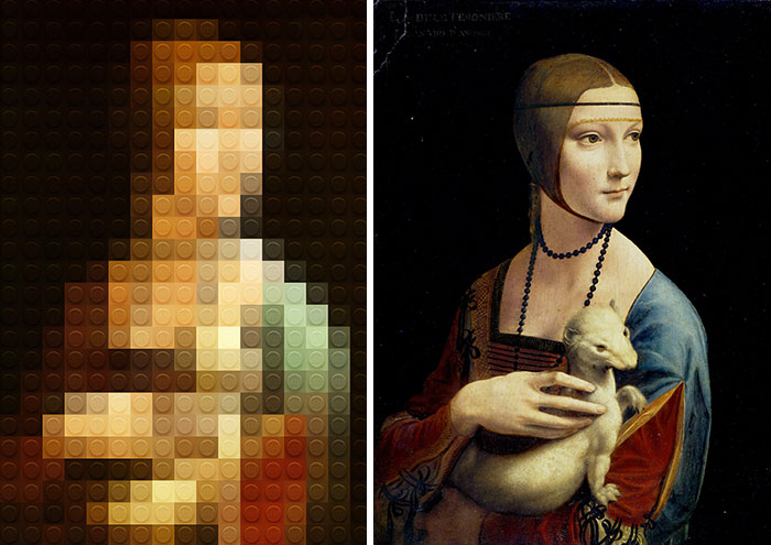 Leonardo Da Vinci's Lady With An Ermine