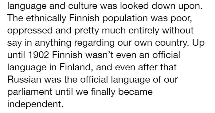Someone Blames Finland's Success On Being 'All White' And Colonialist, Gets Shut Down With A History Lesson
