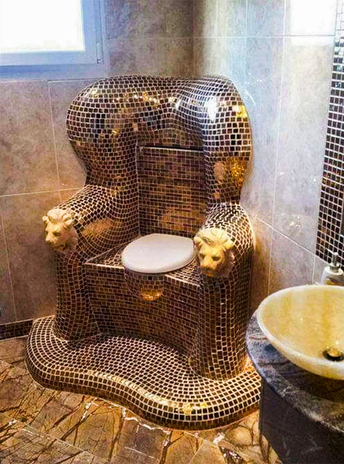 Taking "Porcelain Throne" To The Extreme