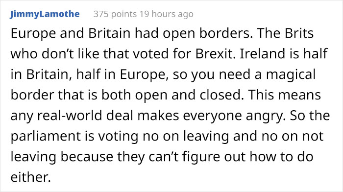 Funny "Chat" Between The UK And EU Illustrates How Dumb Brexit 'Demands' Look