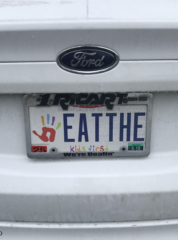 This License Plate I Found Today