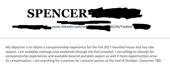 Girl Is Looking For A 'Fall Companion' On Tinder And This Guy Won Her Over By Sending An Extensive Resume