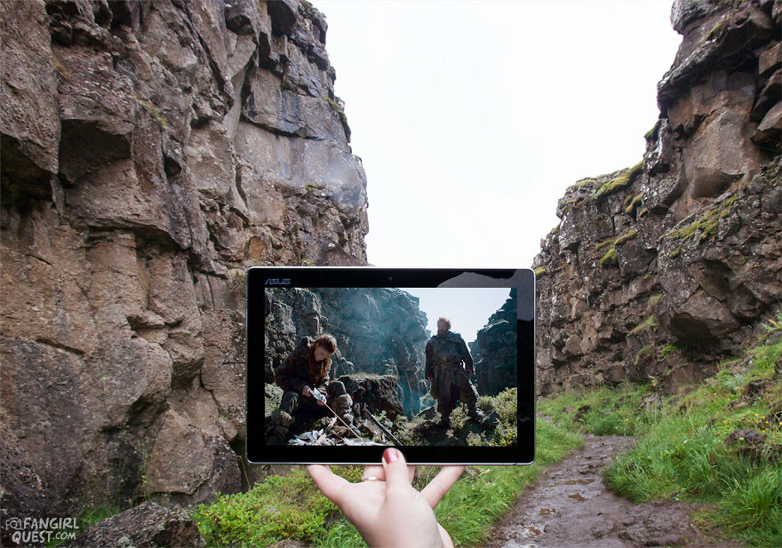 The Wildling Camping Site Filming Location In Iceland: Thingvellir National Park.