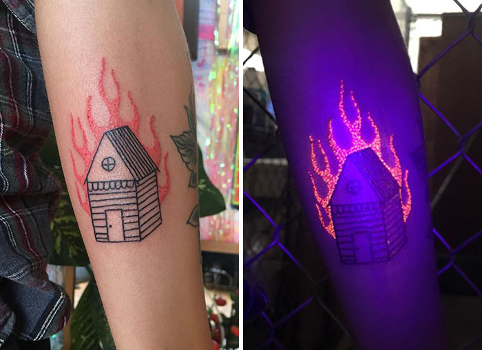 Burning Down The House With The UV Ink