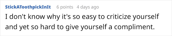 Guy Asks For Tips On How To Turn Self-Hate Into Confidence And Someone Responds With Five-Step Guide