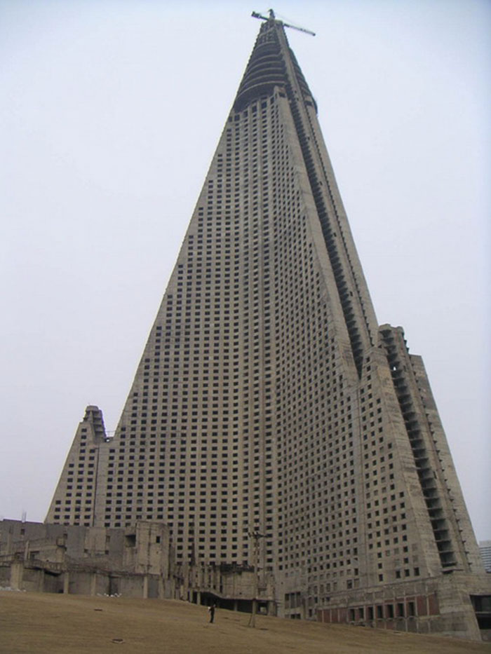 Ryugyong Hotel In Pyongyang, North Korea