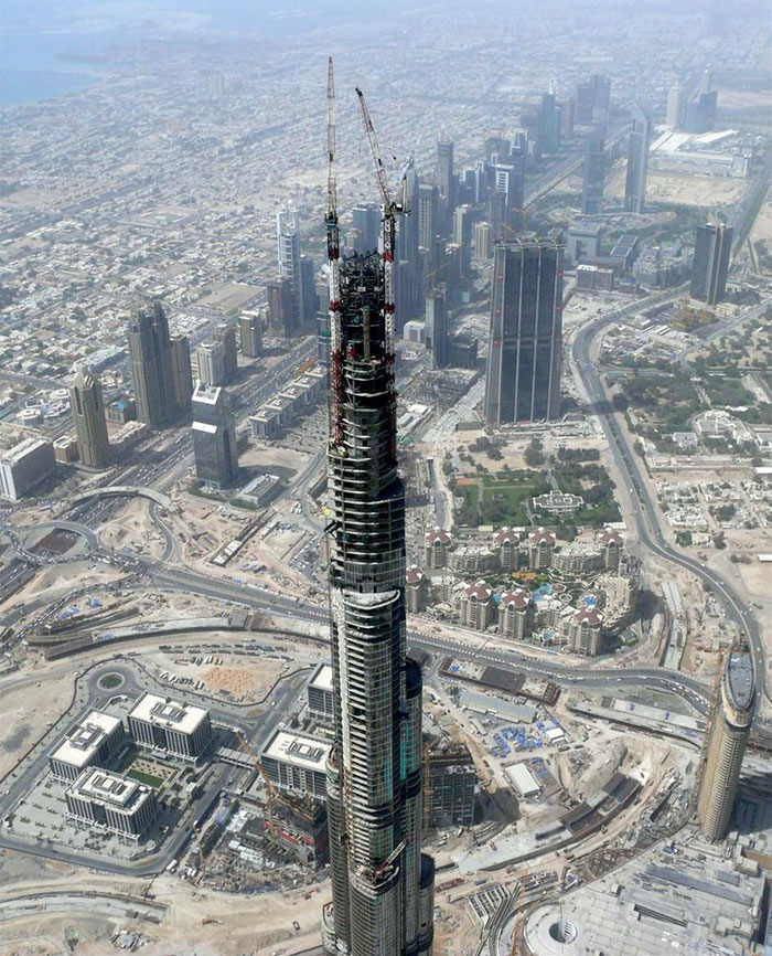 Burj Khalifa In Dubai, United Arab Emirates