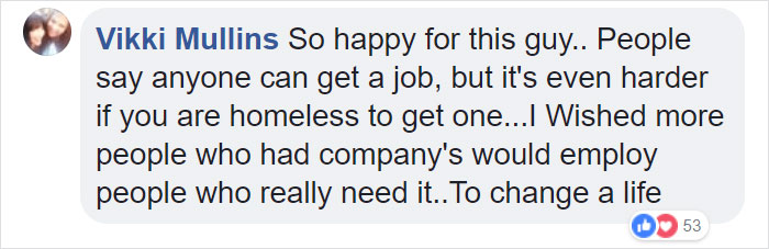 After Homeless Man Writes A Note Saying He Could Work For Free, 16 Y.O. Finds Him A Home And A Job