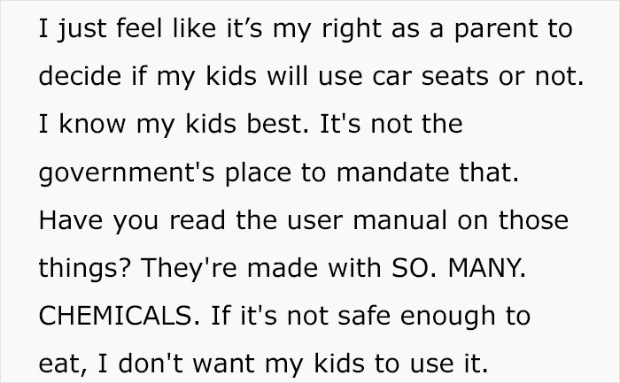 Person Says He Always Trolls Anti-Vaxxers By Using A Car Seat Analogy And People Love The Logic Behind It