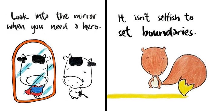 I Drew 30 Adorable Drawings To Remind You How To Love Yourself