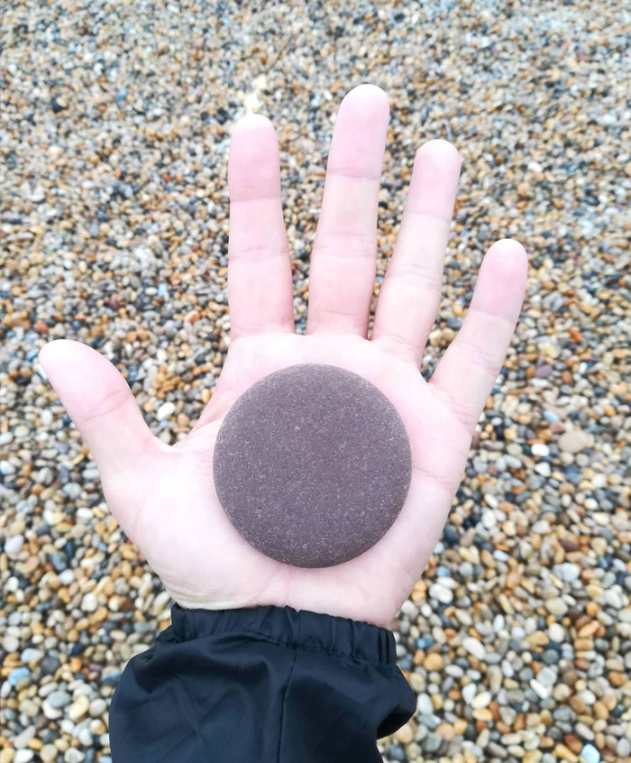 This Satisfying Pebble I Found At The Beach