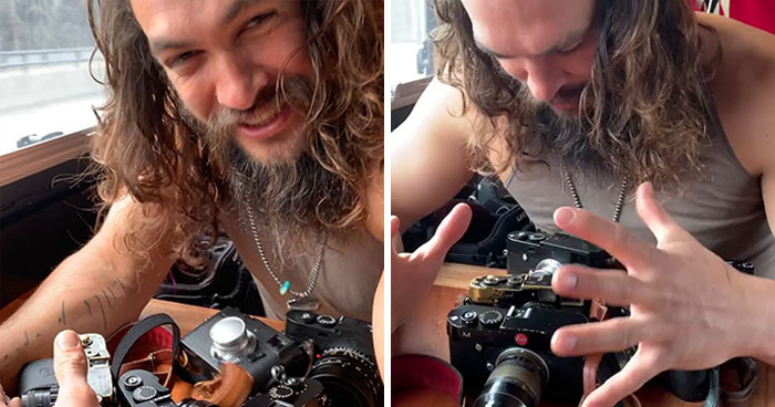 Jason Momoa Shows Off His Impressive Collection Of Leica Cameras And It’s Making Photographers Jealous