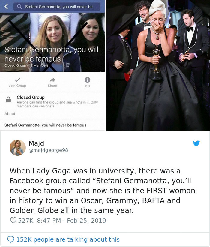 Gaga's University Peers Had A FB Group Dedicated To Shaming Her For Trying To Be Famous