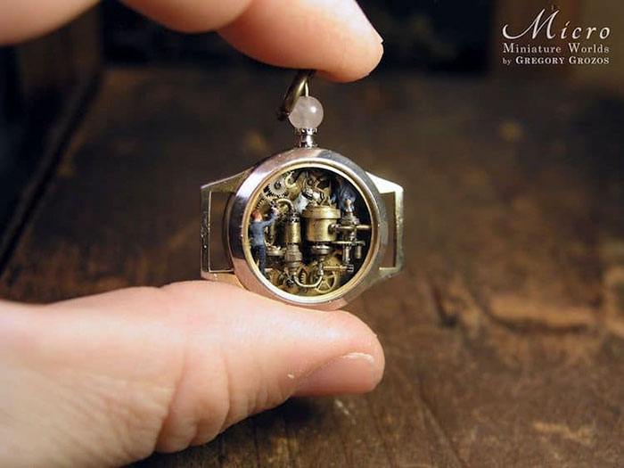 Detailed-Miniature-Worlds-Antique-Pocket-Watches-Micro-Gregory-Grozos