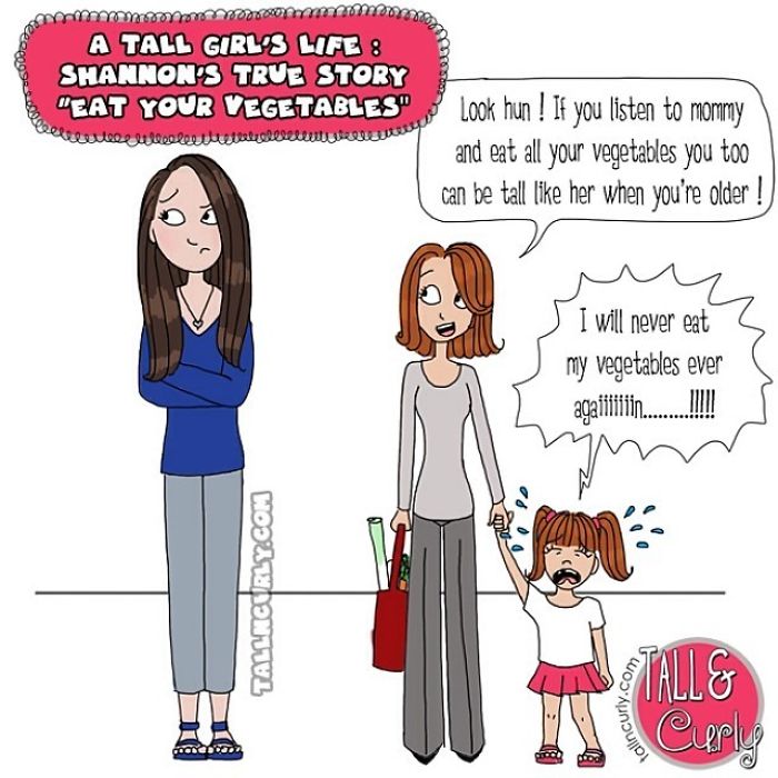 A Tall Girl's Life: True Story