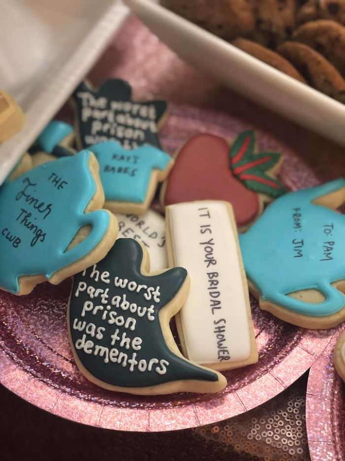 Bridesmaids Throw Their Friend 'The Office' Themed Bridal Shower (24 Pics)