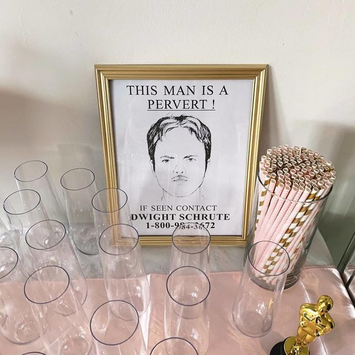 Bridesmaids Throw Their Friend 'The Office' Themed Bridal Shower (24 Pics)