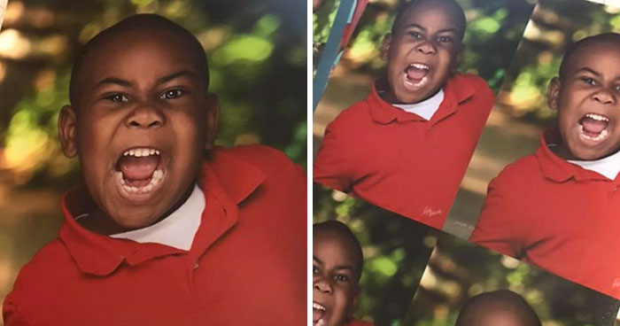 Mom Gets Mad After Finding Son’s School Photos, But Internet Finds Them Hilarious