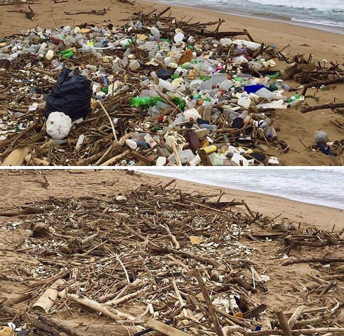 We’ve Picked Up Tons From Durban Beaches Over The Years #trashtag