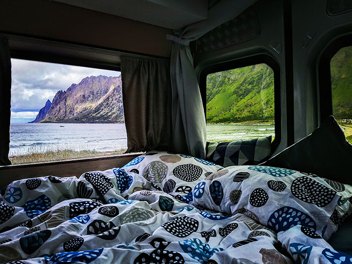 If You're Thinking About Not Having Windows In Your Van's Sleeping Area... Think Again