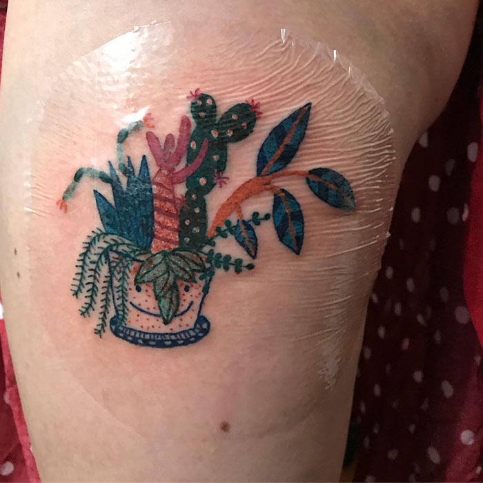 This Tattoo Artist Can't Draw And That's Precisely Why Her Clients Choose Her (30 New Pics)