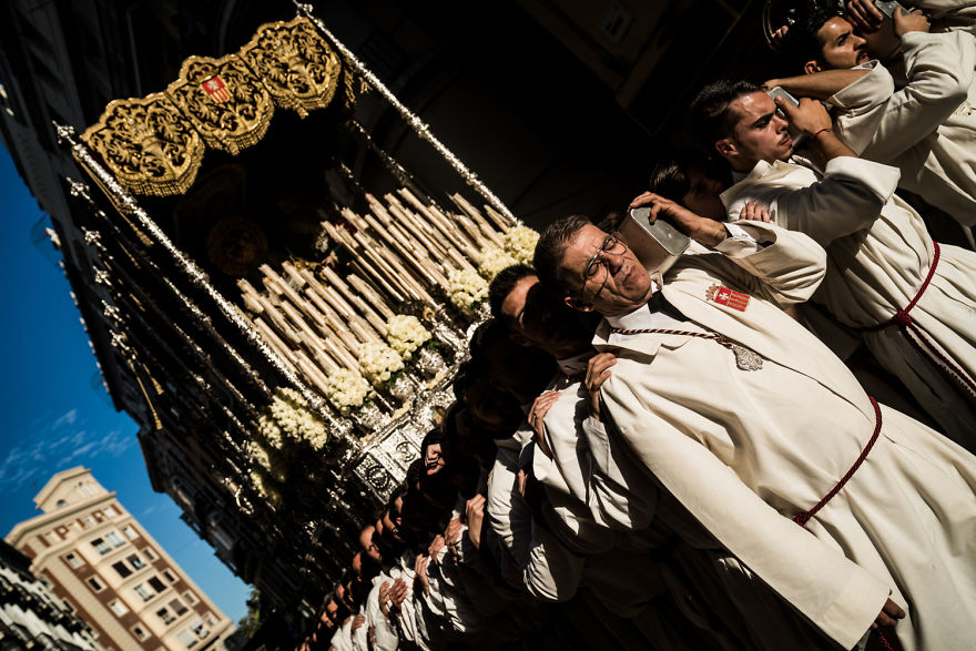 It Is A Spiritual Experience To Take Pictures Of Such Deep Religious Belief - Semana Santa Malaga