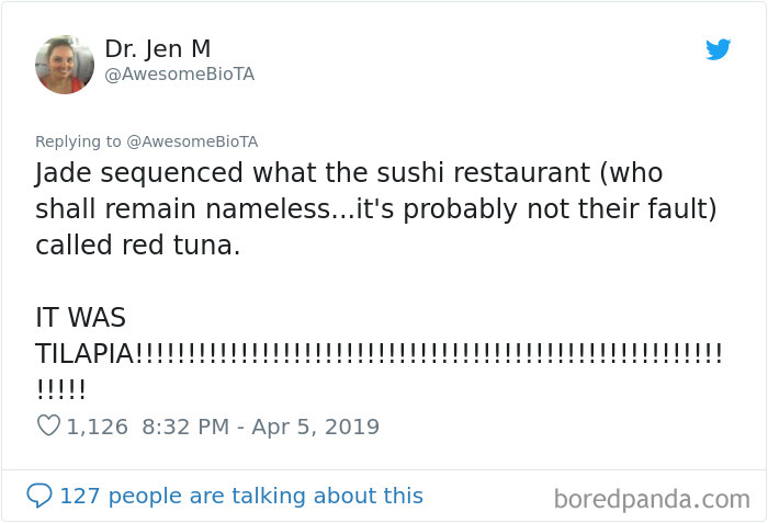 Biologist Exposes Sushi Restaurants For False Labels For Their Ingredients
