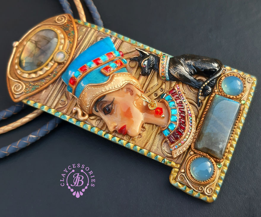 I Make Ancient Egyptian Jewelry From Polymer Clay