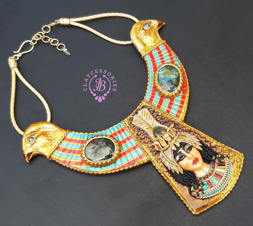 I Make Ancient Egyptian Jewelry From Polymer Clay