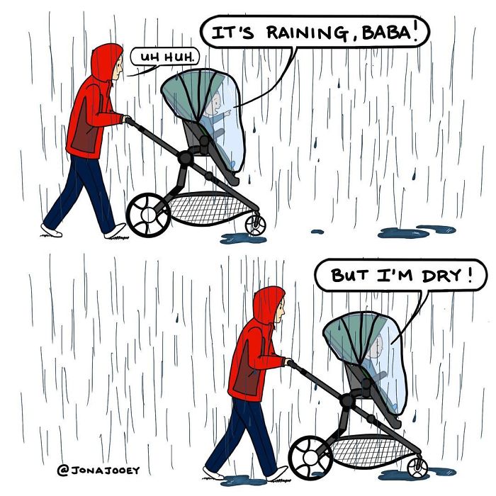 I Drew 30 Comics Of Why I Think Parenthood Is Not For The Faint Of Heart