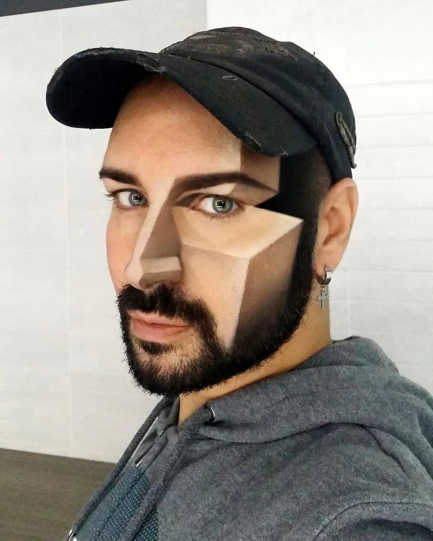 Makeup Artist Makes Your Face A Screen And You Will Be Impressed