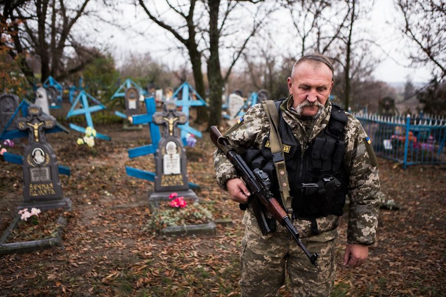 War Is Not Over Yet (Donbas, Ukraine)