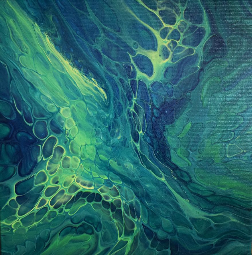 Acrylic Pouring – Unusual Paintings – Part 3