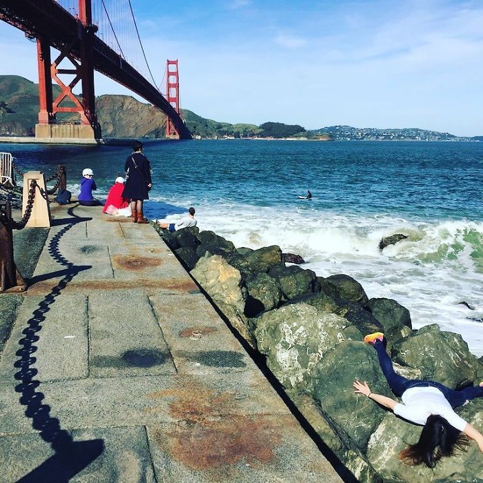 Stefdies Near The Golden Gate Bridge