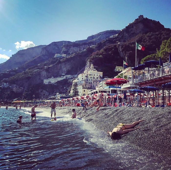 Stefdies On Amalfi Beach
