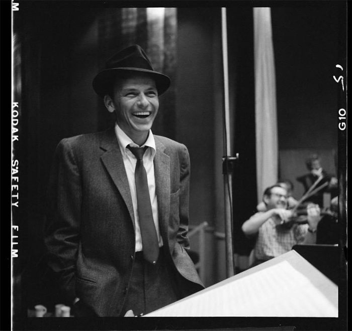 Frank Sinatra, Capitol Records, Hollywood, CA, 1956
