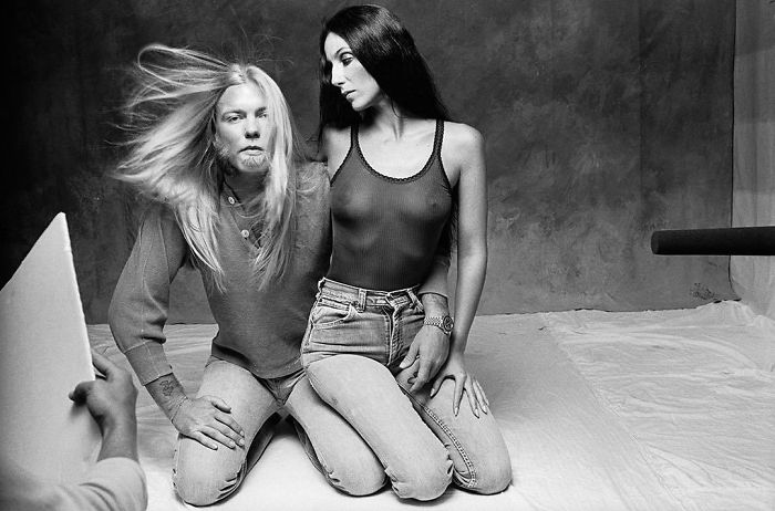 Gregg Allman And Cher, Los Angeles, CA, 1977