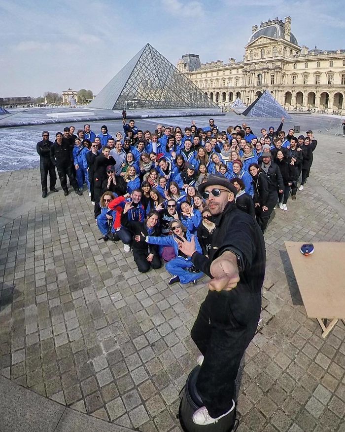 Artist Creates Incredible Optical Illusion At The Louvre So It Could Be Destroyed In A Couple Of Days