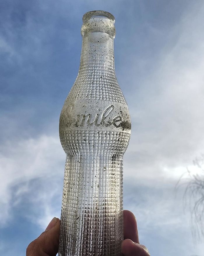 I Found This Smile Soda Bottle Patented On July 11th 1922