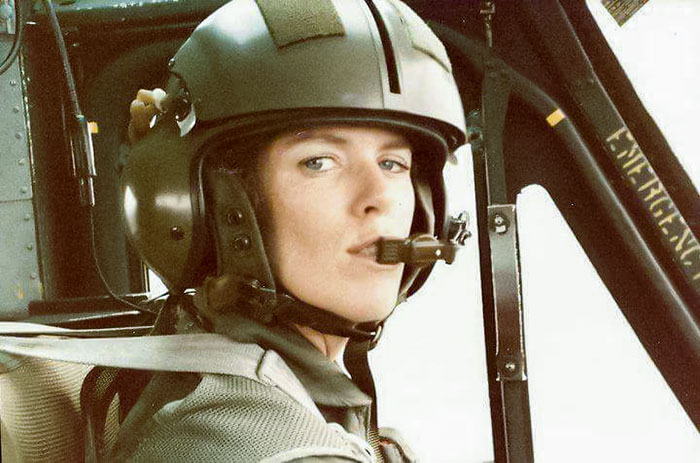 Mi madre pilotaba helicópteros para el ejército en los 80