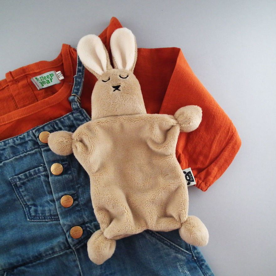 Baby Comforter Plush Bunny