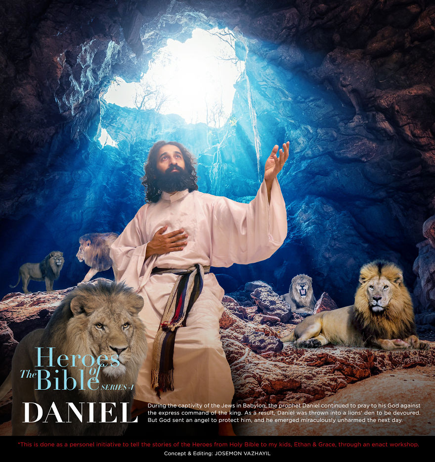 Daniel In Lions' Den