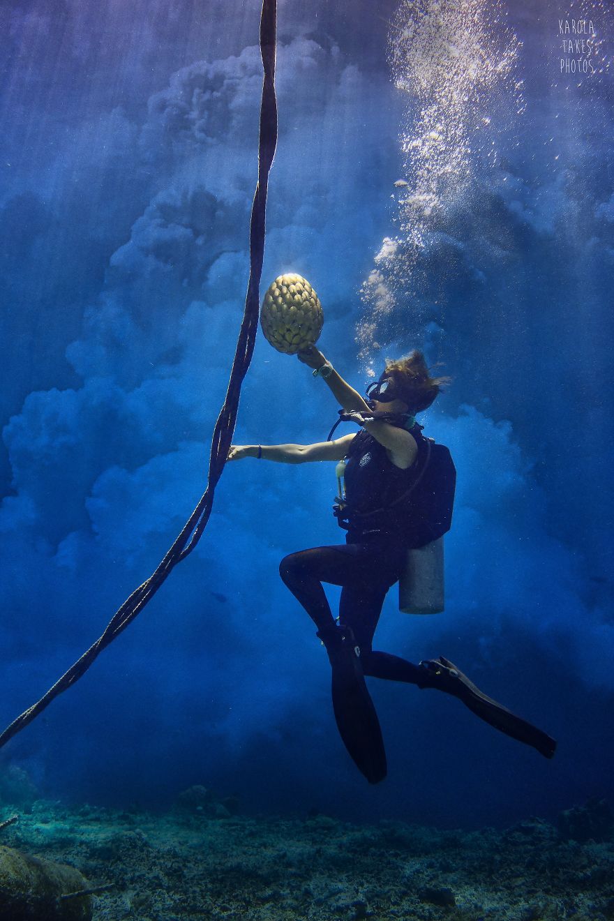 Dragon Egg Found Underwater - 'Game Of Thrones' Inspired Photoshoot